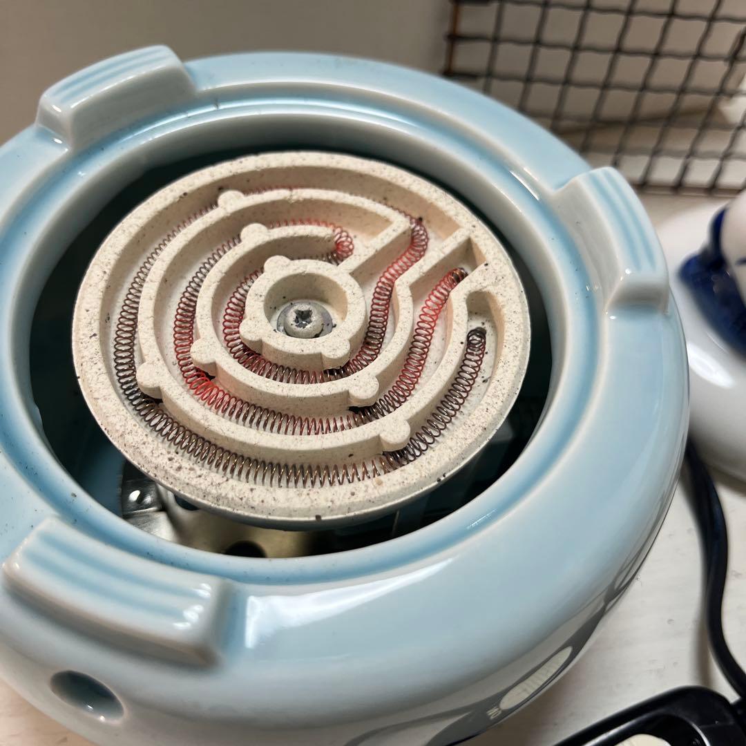 セトクラフト　SNOOPY スヌーピー 陶器製ミニ電気コンロ