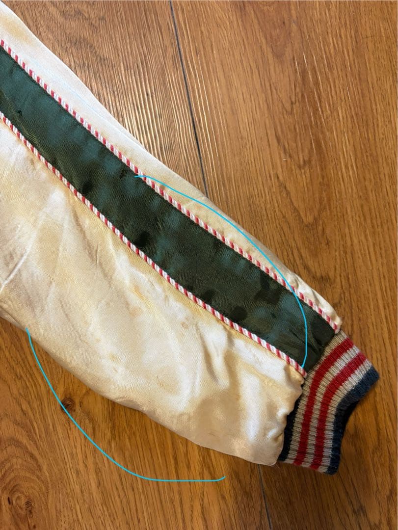 クロップドヘッズ　スカジャン　風神　雷神　CROPPED HEADS