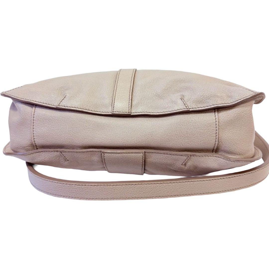 Burberry オールレザー ワンショルダーバック シャドーチェック 2way