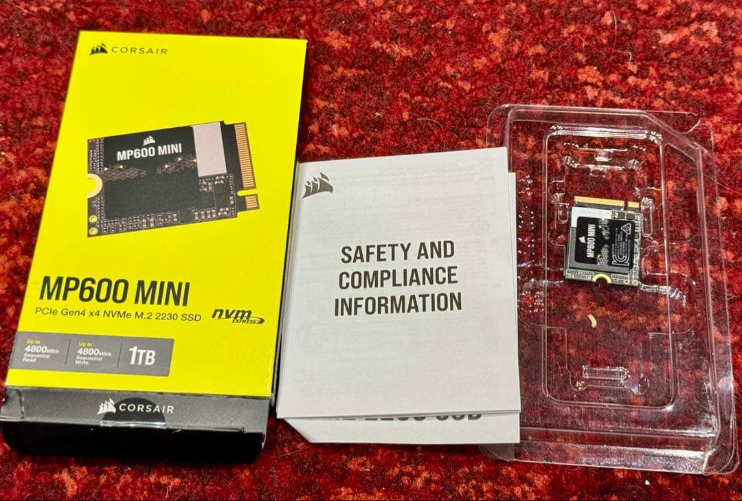 コルセア MP600 MINI 1TB SSD M.2 2230 中古