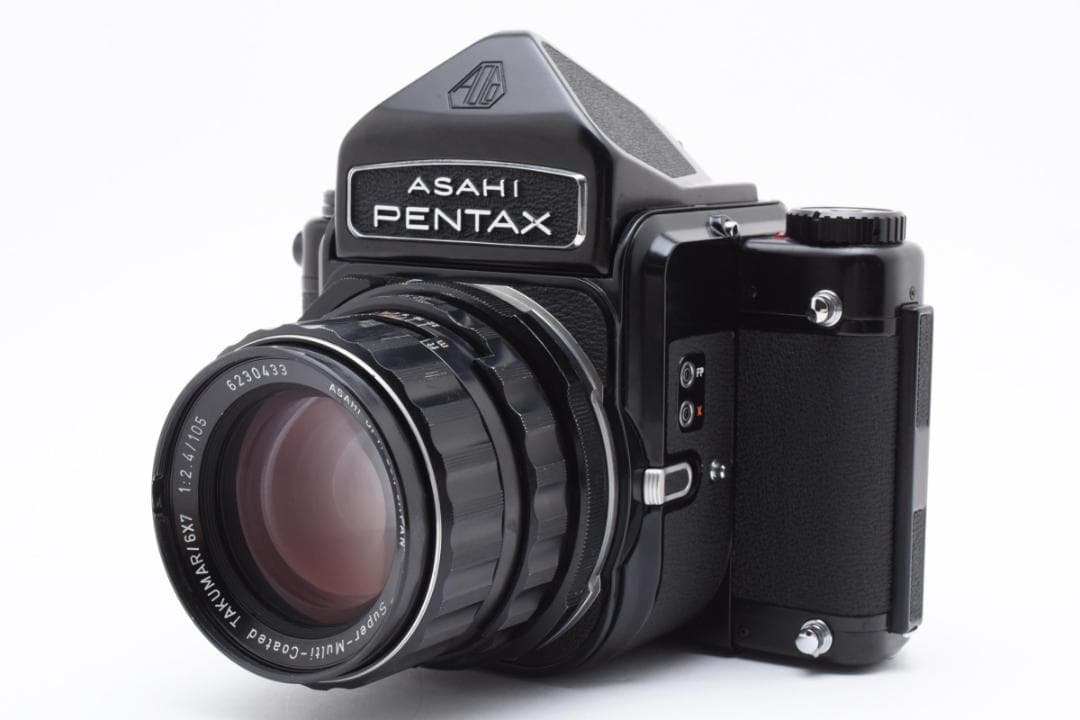 PENTAX 6x7 アイレベル 105mm f2.4 中判カメラ #4245