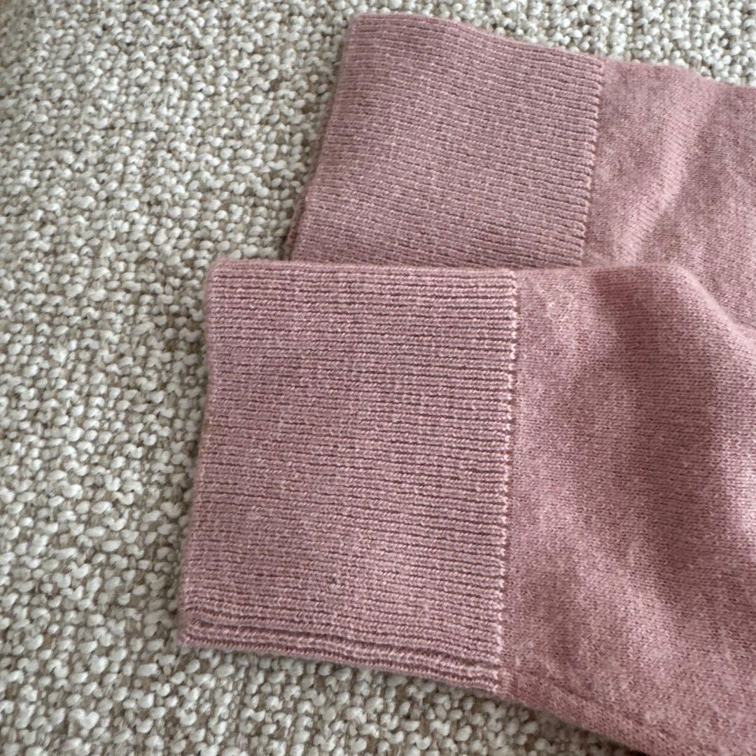 BURBERRY ピンク 長袖ワンピース 4Y バーバリー