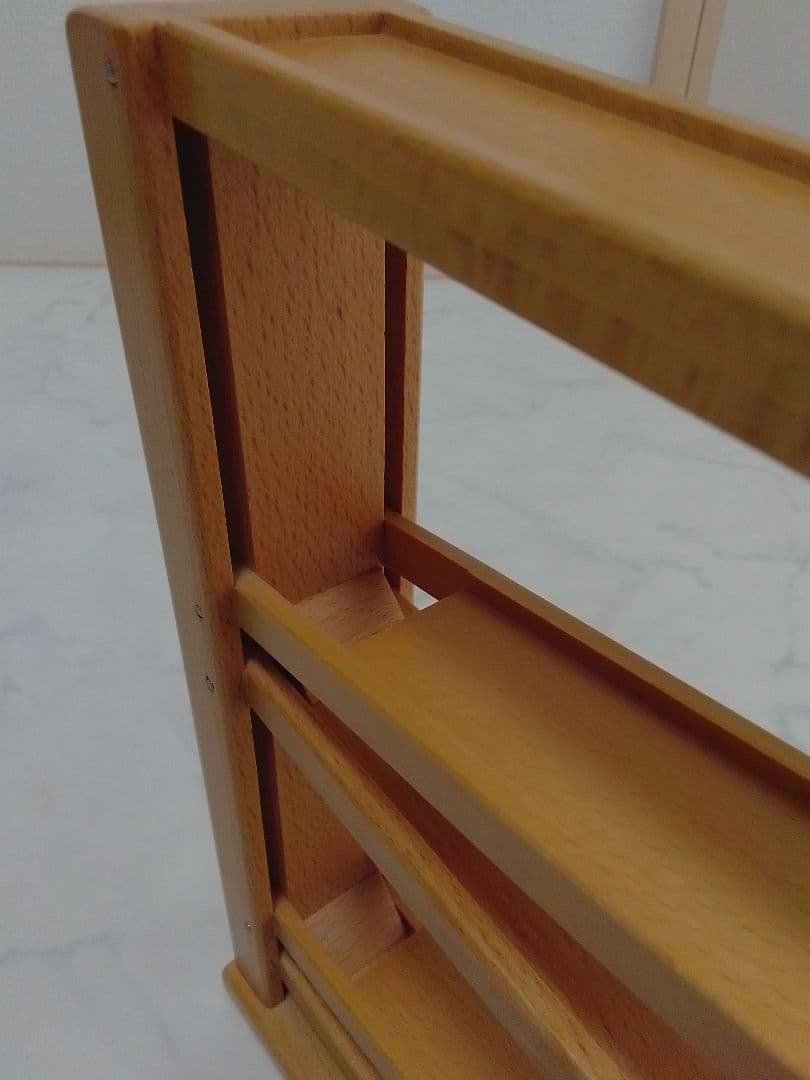 ベック社 BECK トレインカースロープ クネクネバーン 木 車 ミニカー