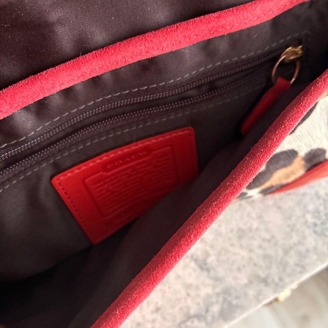 コーチ ヒョウ柄 パンプス バッグ セット