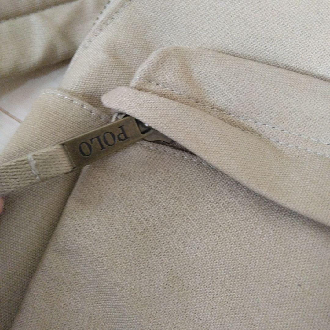 POLO ベア刺繍 ベージュリュック 美品