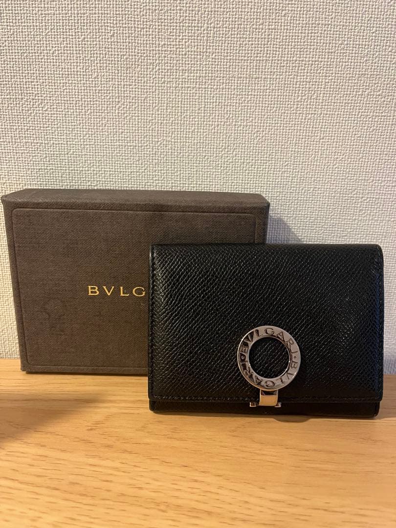 【週末限定セール】BVLGARI 名刺入れ　ブラック