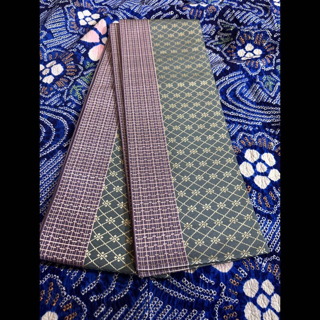 未使用✨美品❣️有松鳴海絞り浴衣