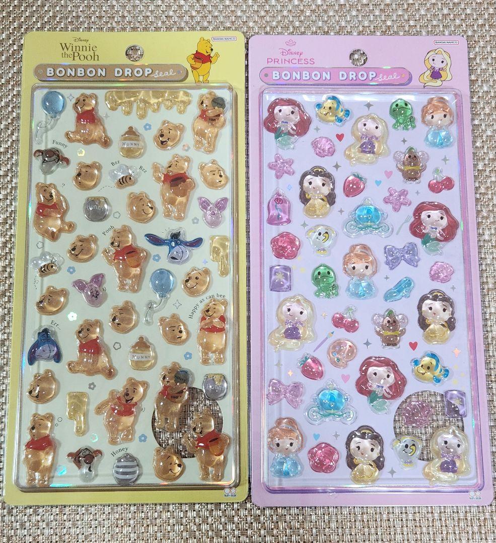 【正規品】ディズニー ボンボンドロップ シール 5種 新品未開封