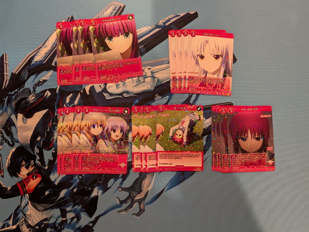 エンジェルビーツ　angel beats　SR以下4コン