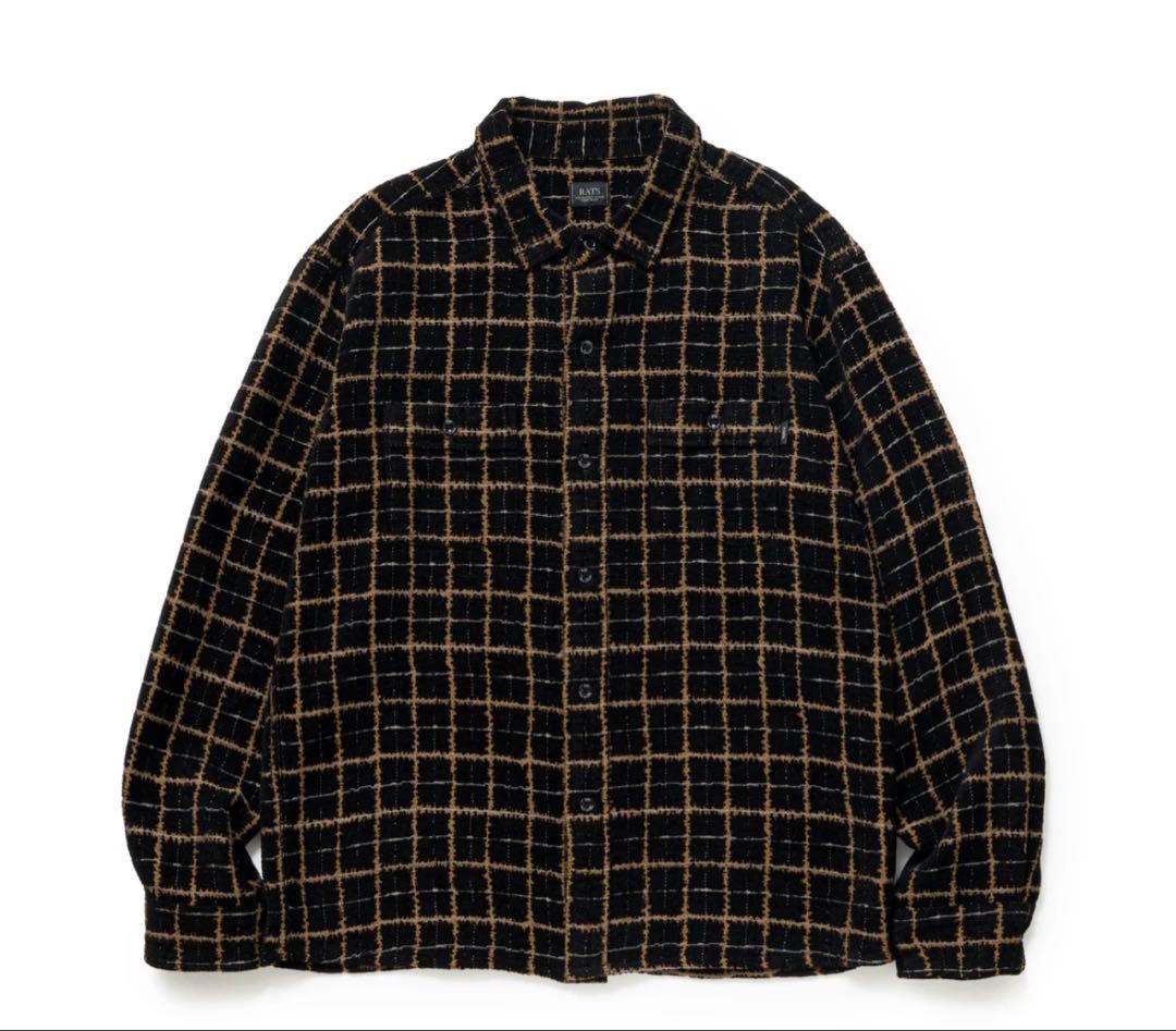 RATS / MOLESKIN CHECK SHIRT木村拓哉着用(キムタク)