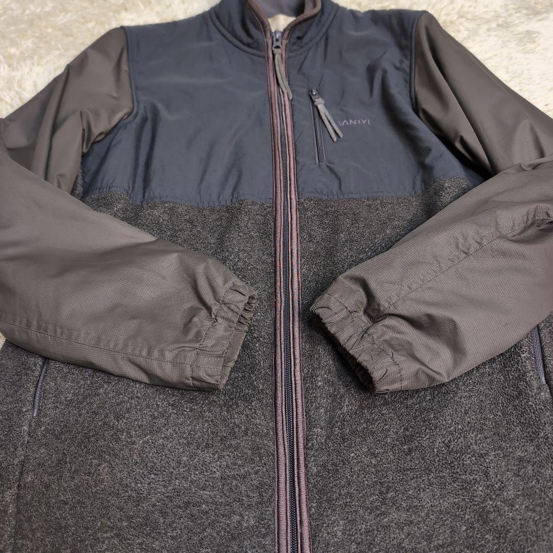 希少アーカイブ✨ GANRYU コムデギャルソン フリース切替ジャケット M