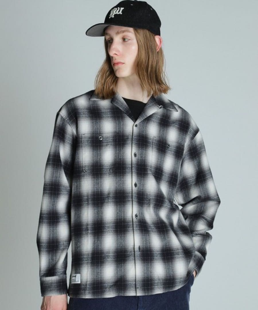 Schott/OMBRE CHECK フランネルシャツ