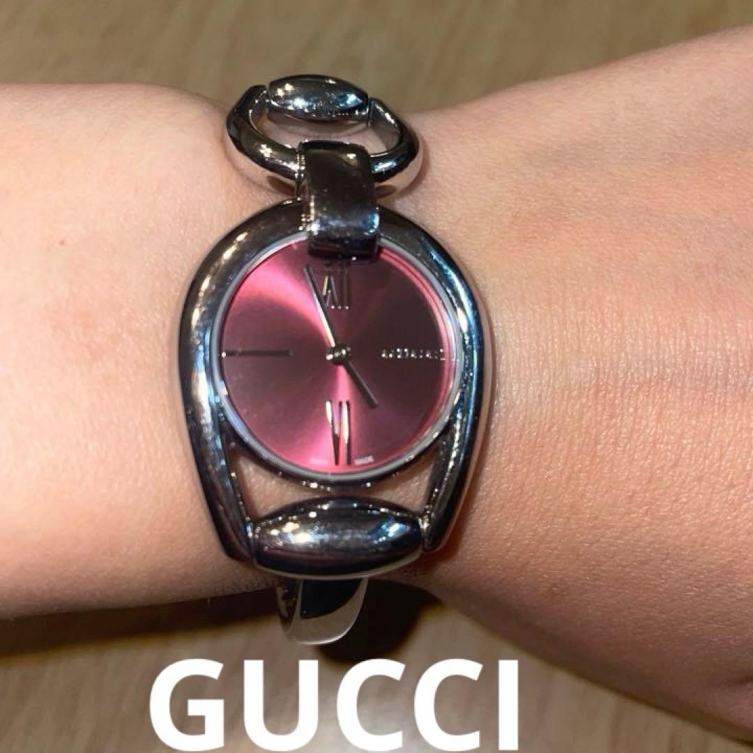 GUCCI グッチ 139.5 レディース腕時計 バングルウォッチ　スイス製