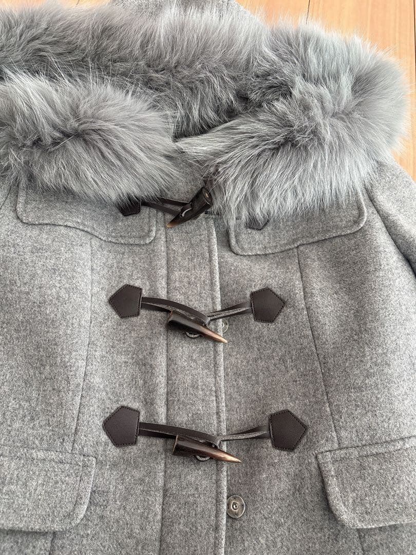 【11/20まで限定値引】Apuweiser riche ファー付きコート