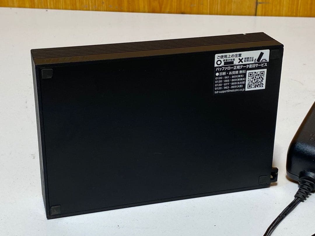 BUFFALO 外付けハードディスク 黒 4TB HD-CD4U3-BA 日本制