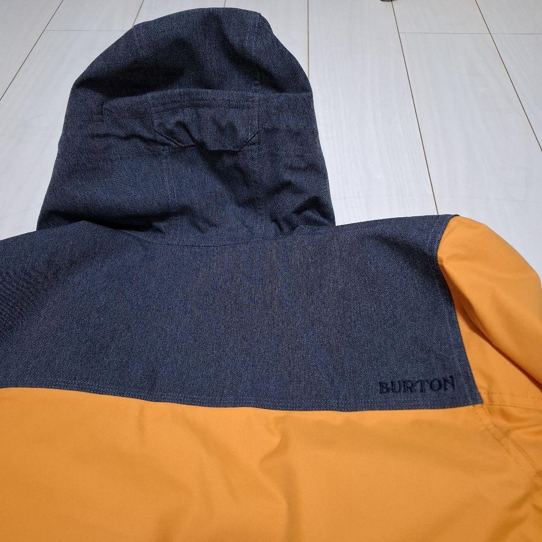 BURTON スノーボードウェア Lサイズ オレンジ、イエロー/グレー、デニム
