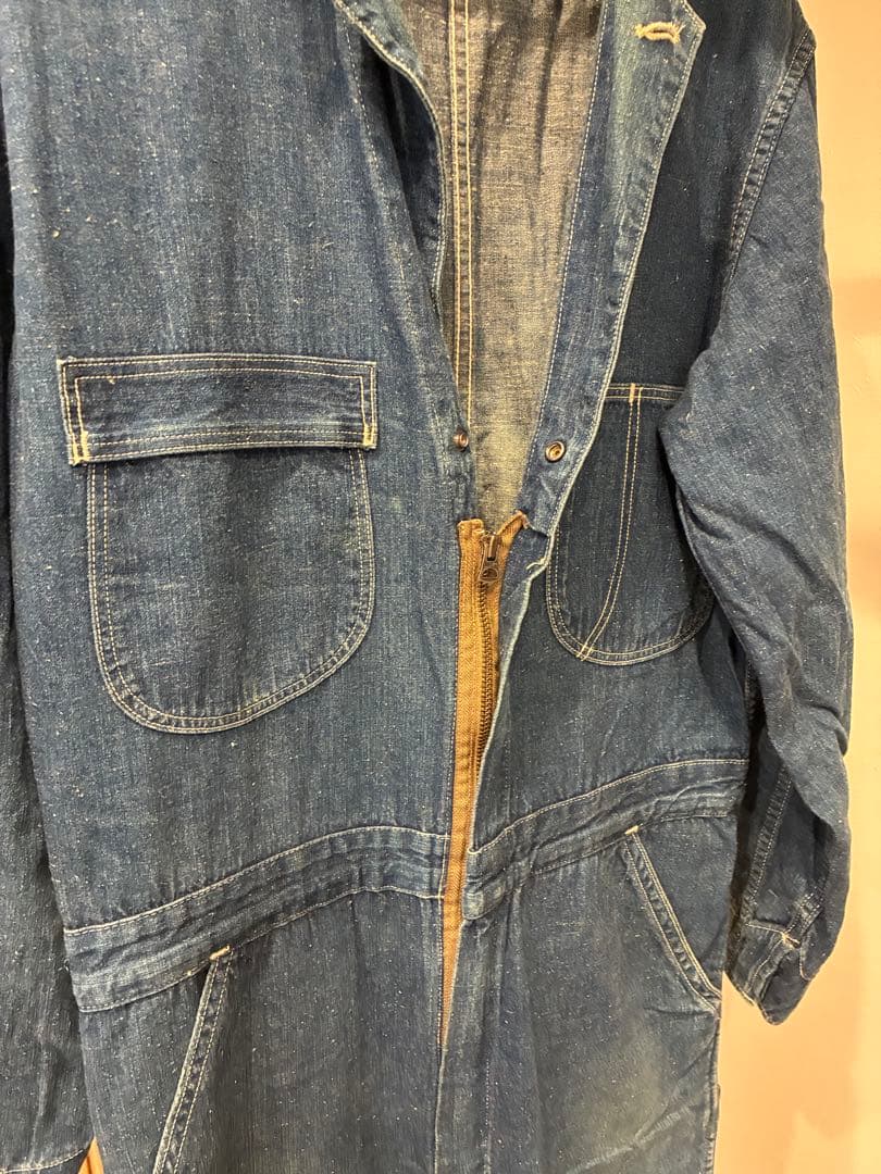 orSlow オアスロウ デニム つなぎ　オールインワン ジャンプスーツ