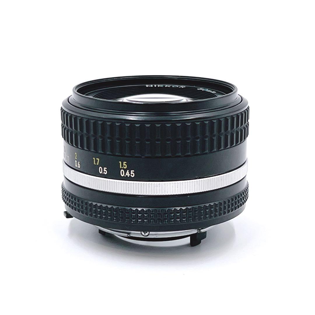 【極美品】 Nikkor Ai 50mm f1.4フィルムカメラ用レンズ