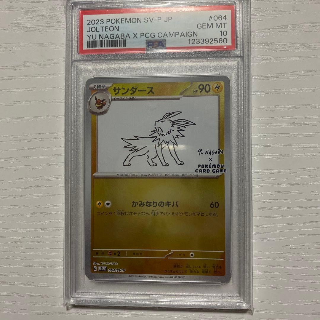 サンダース nagaba psa10