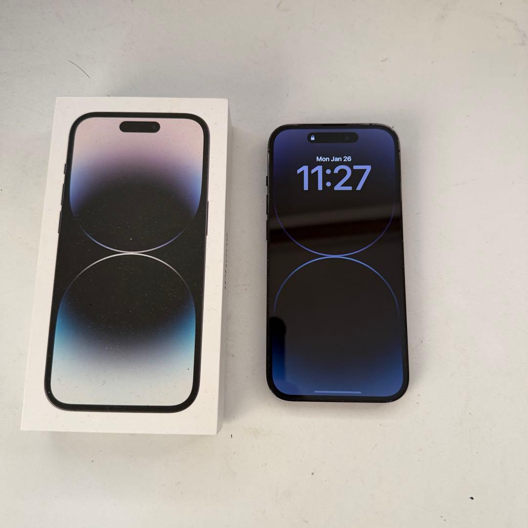 iPhone 14 Pro 128gb 背面ひび割れあり