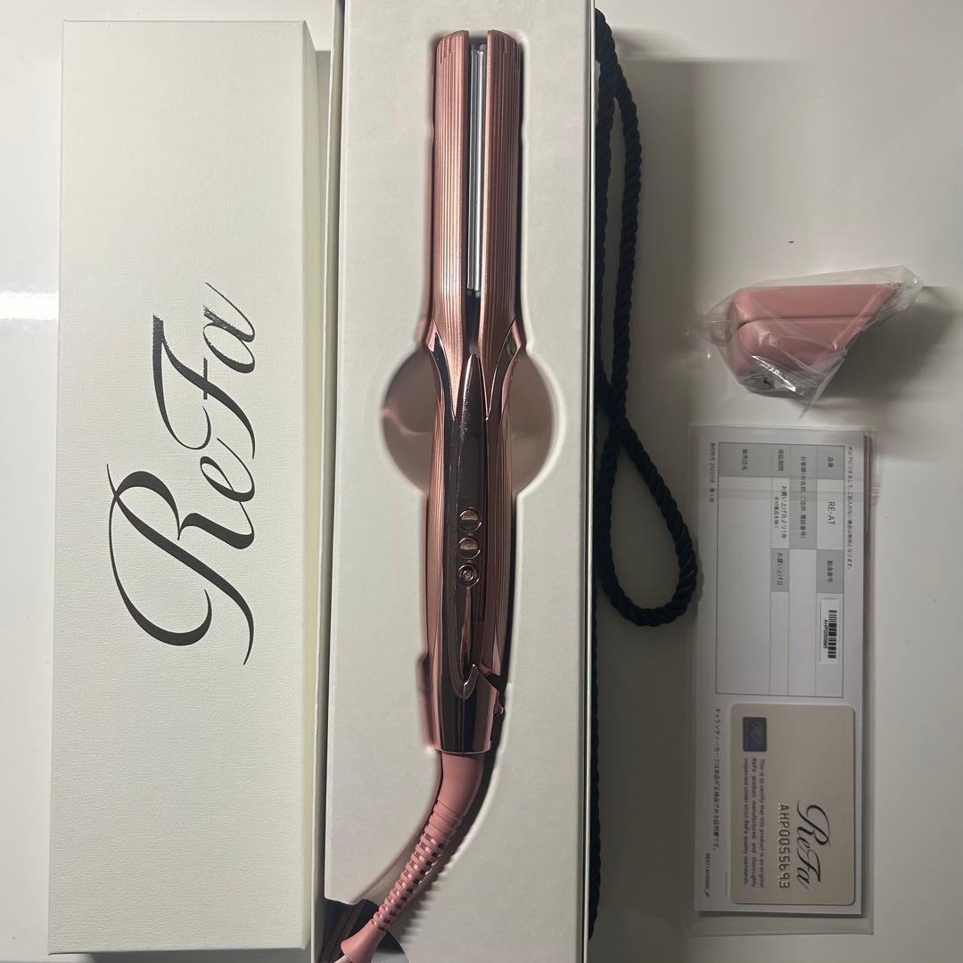 ReFa ストレートアイロン ピンク