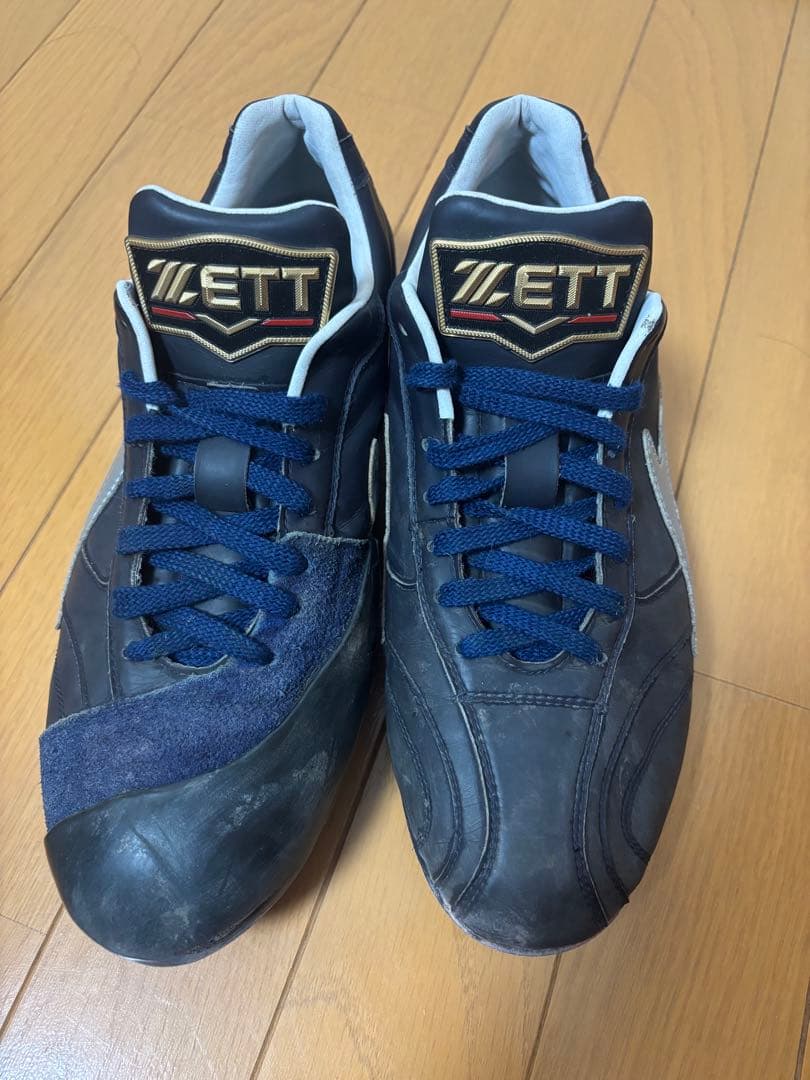 ZETTプロステイタス野球スパイク(横浜DeNAベイスターズ深沢選手実使用)