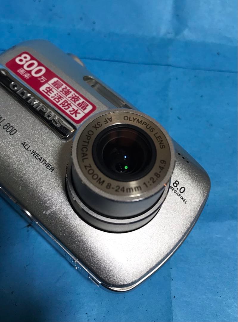【完動品・美品】OLYMPUS μ DIGITAL 800 デジタルカメラ
