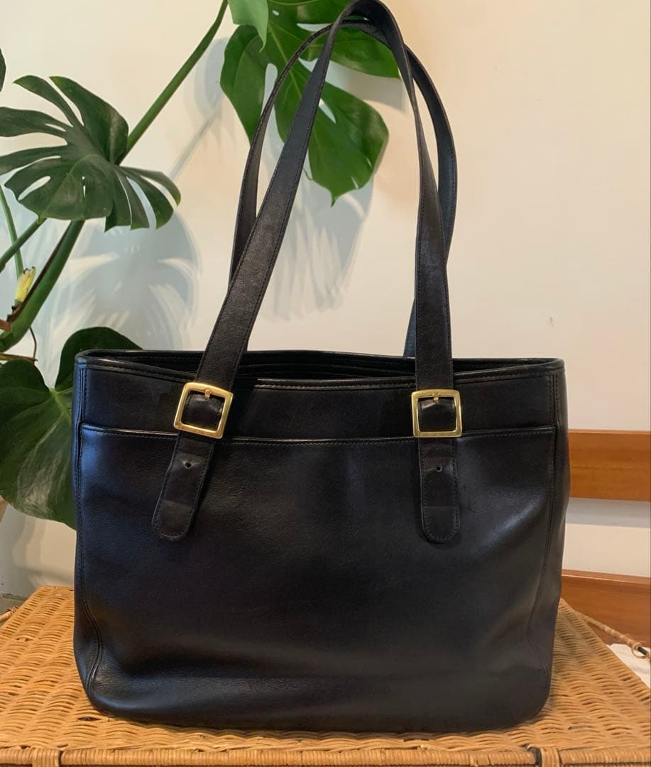 ⭐︎オールドコーチCOACH 大容量トートバッグ　USA A4