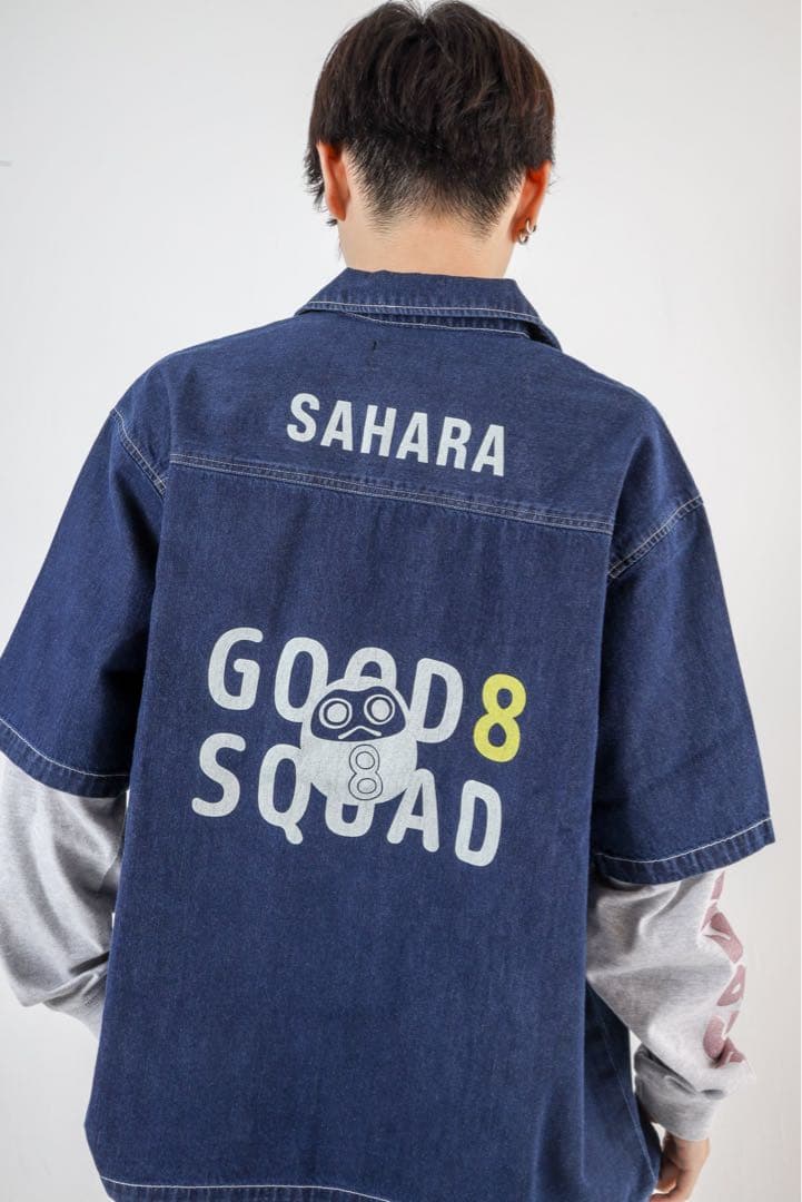 GOOD 8 SQUAD デニムユニフォーム / Sahara さはら L