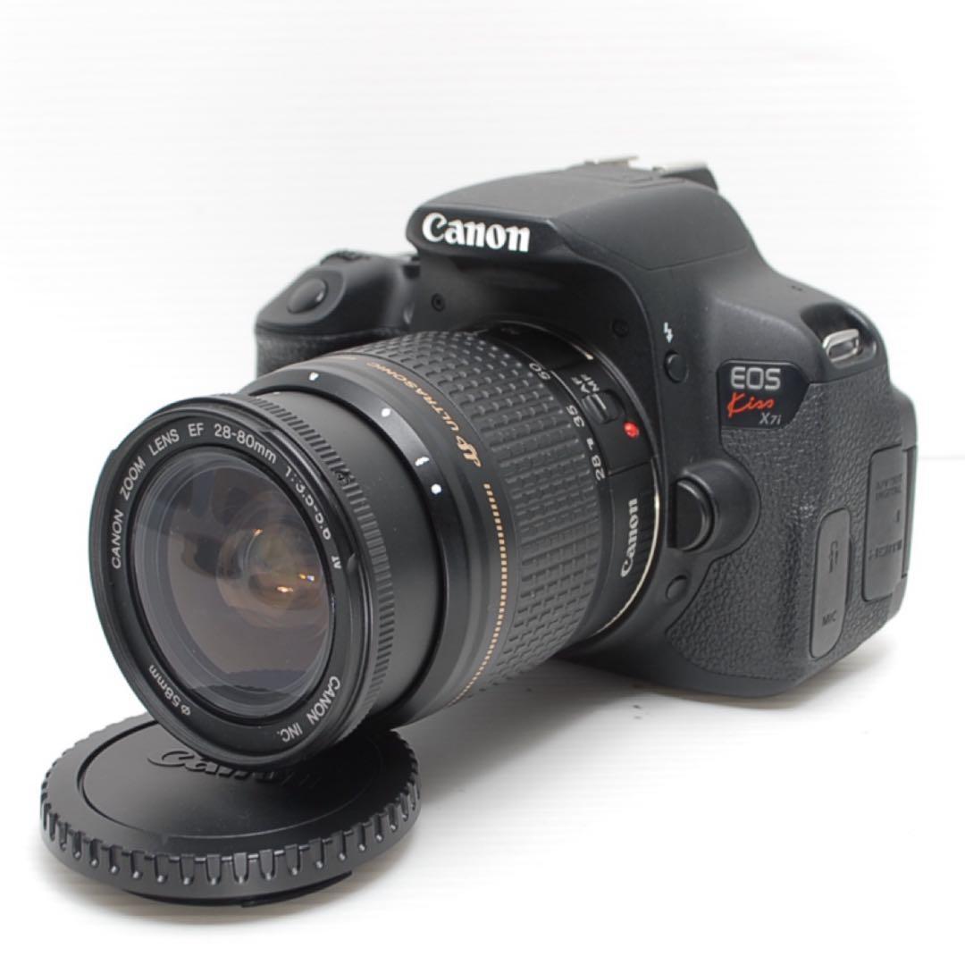 ❤️タッチ画面に動画撮影可能❤️Canon kiss X7iシングルレンズセット