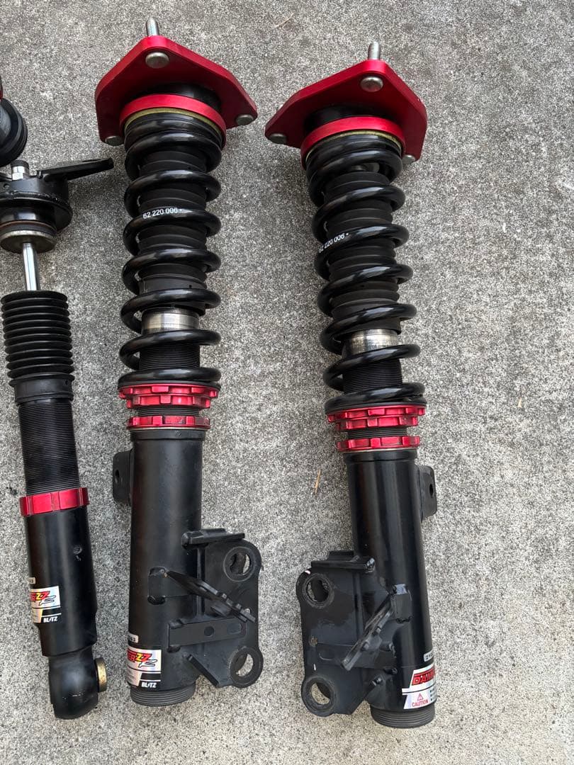 BLITZ DAMPER ZZ-R 車高調　ハリアー80 RAV4 50