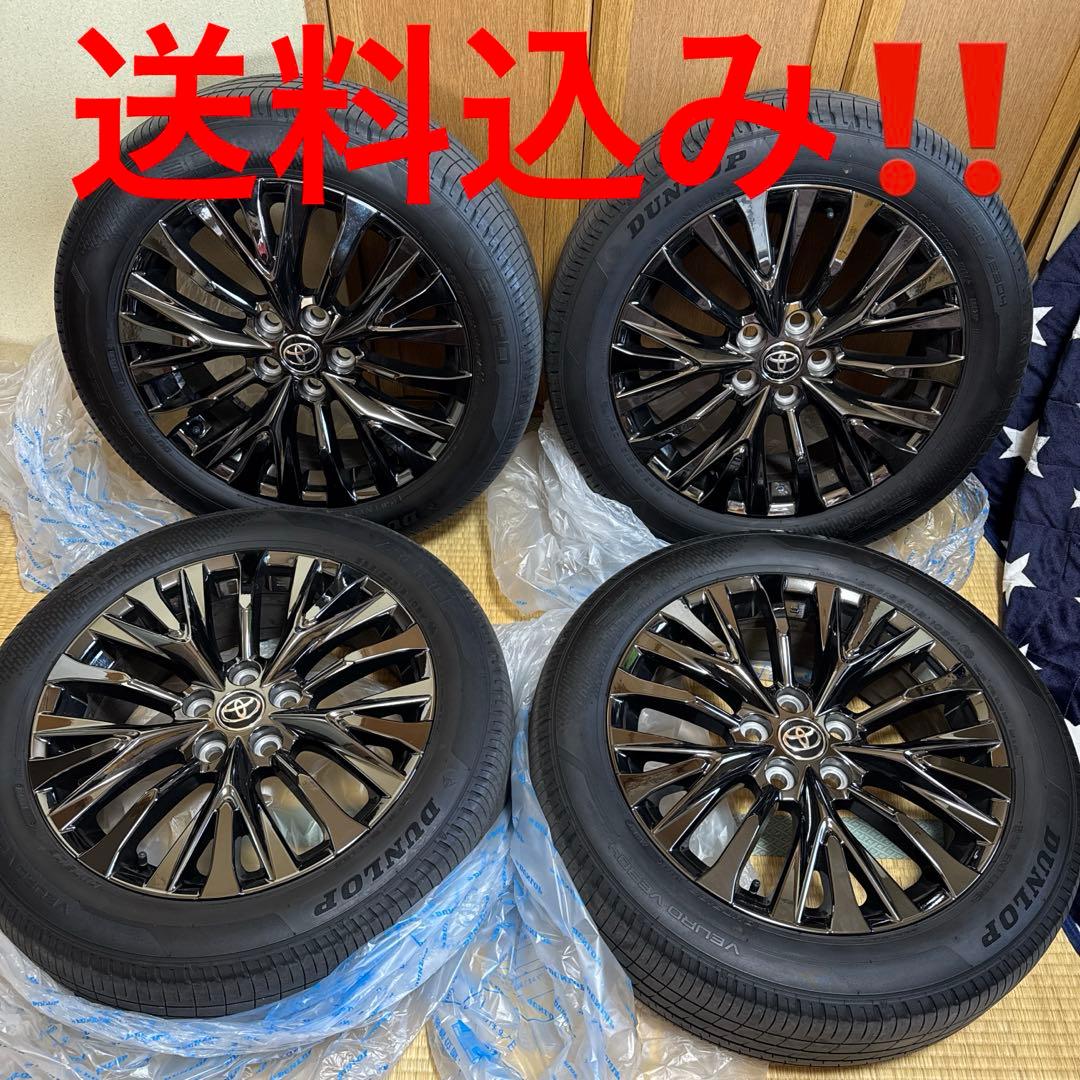 40ヴェルファイアZプレミア純正ホイール&プレミアムタイヤVEURO 4本セット