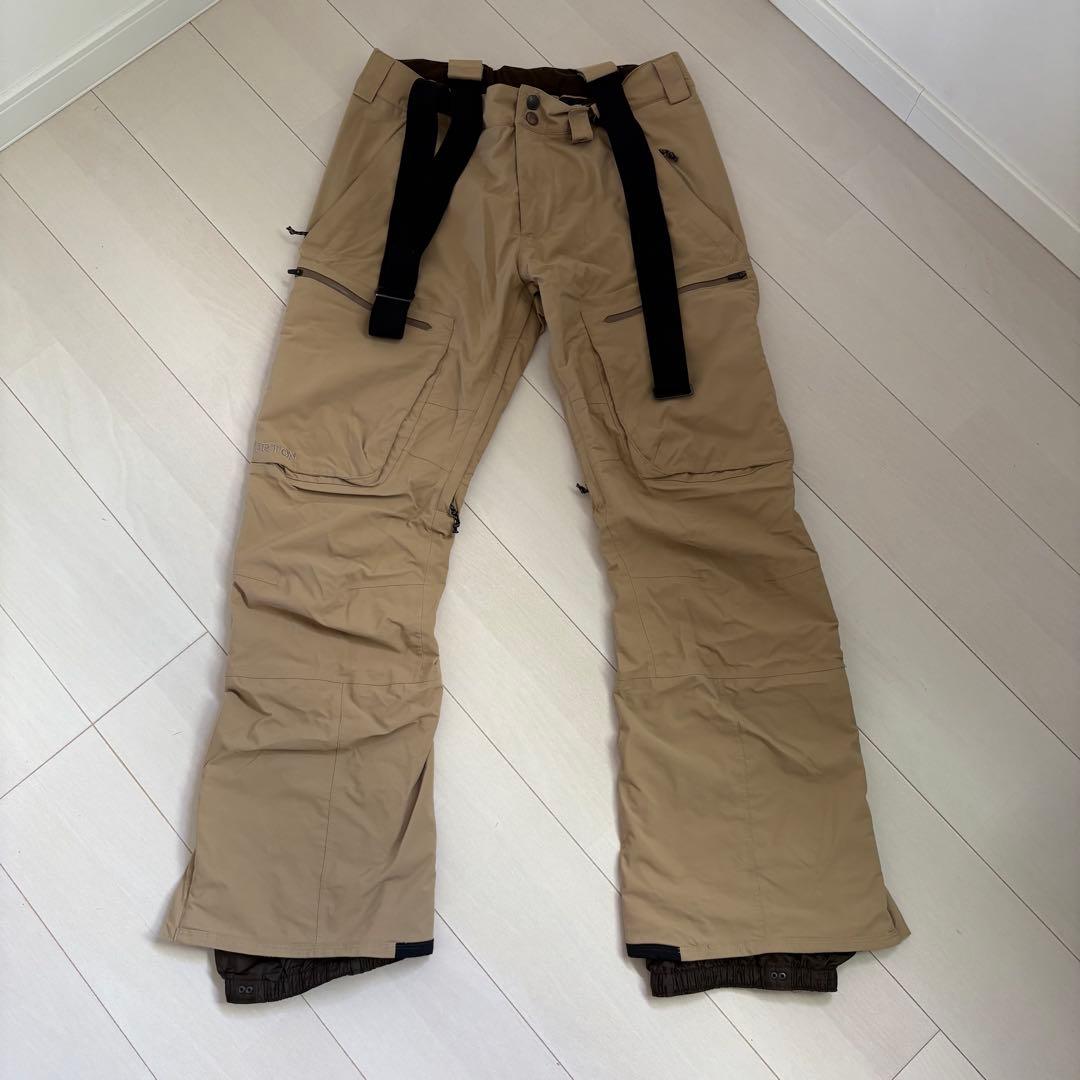 BURTON バートン ベージュ　スノーボードパンツ　M