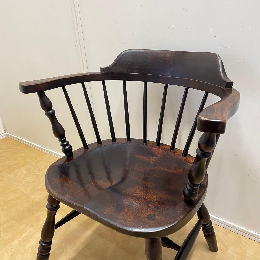 松本民芸家具 アームチェア 91型 キャプテンチェア ウィンザー 椅子 イス