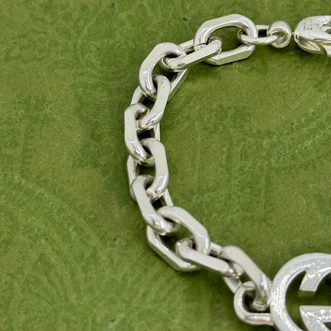GUCCI インターロッキングg 16サイズ ブレスレット 094021