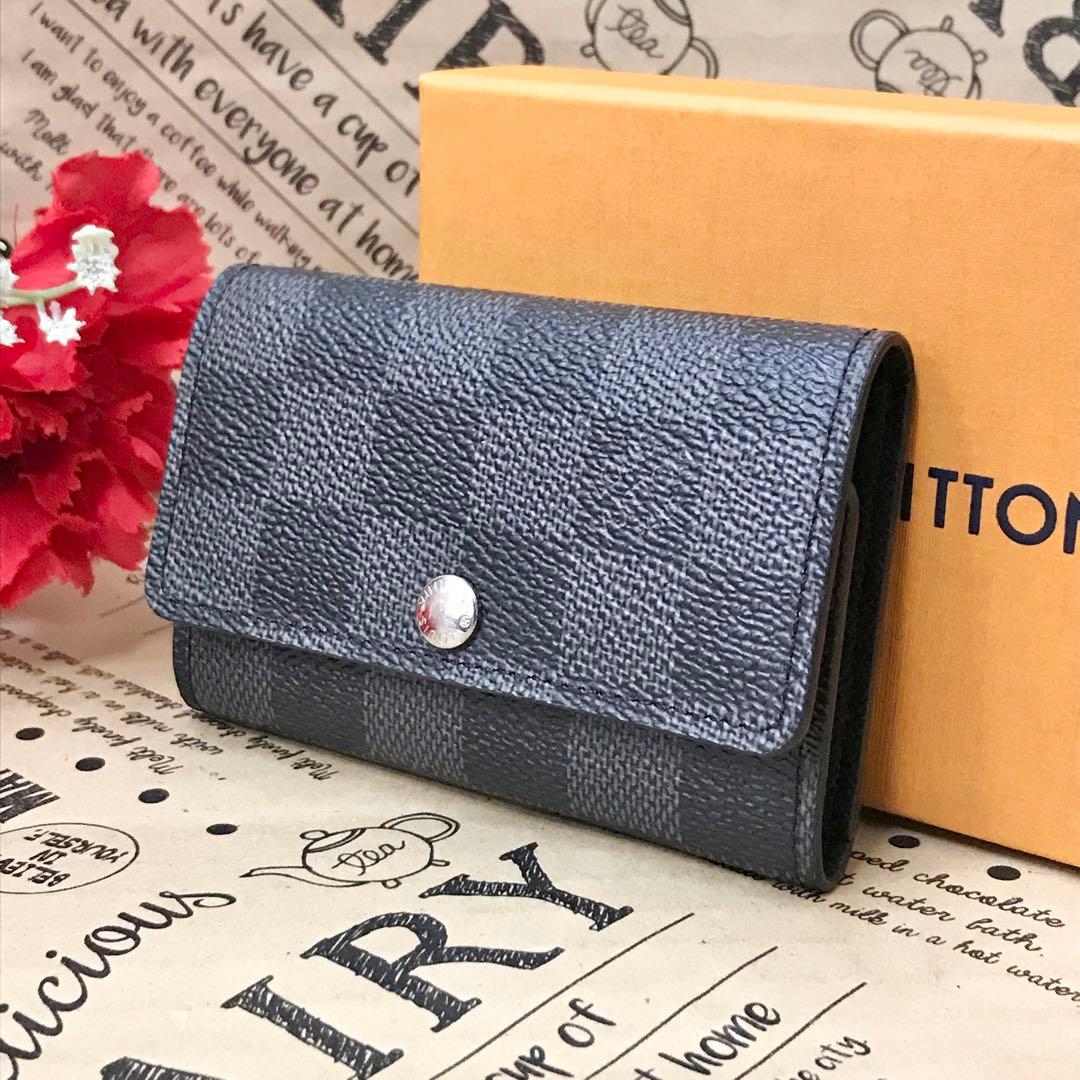 ルイヴィトン ダミエ グラフィット ミュルティクレ6 キーケース S3218