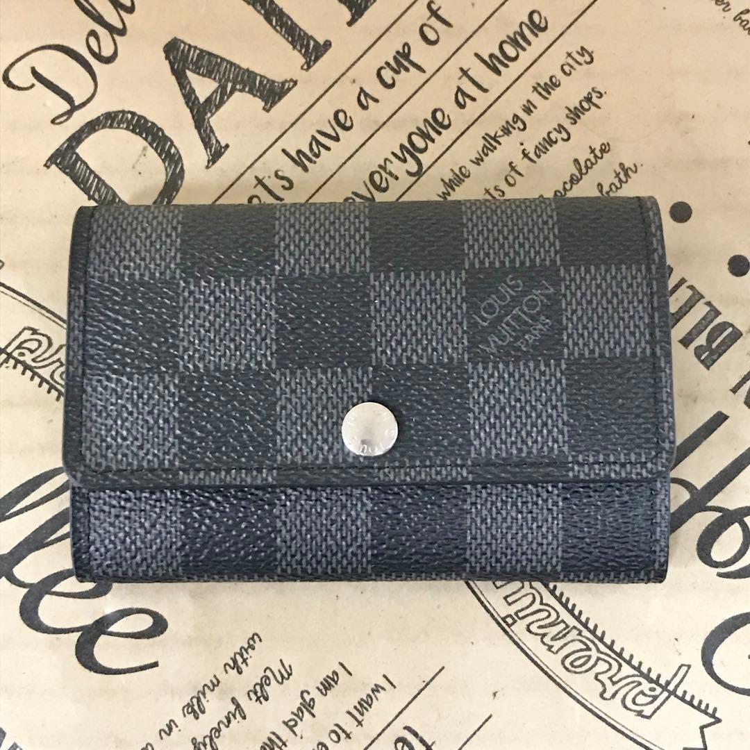 ルイヴィトン ダミエ グラフィット ミュルティクレ6 キーケース S3218