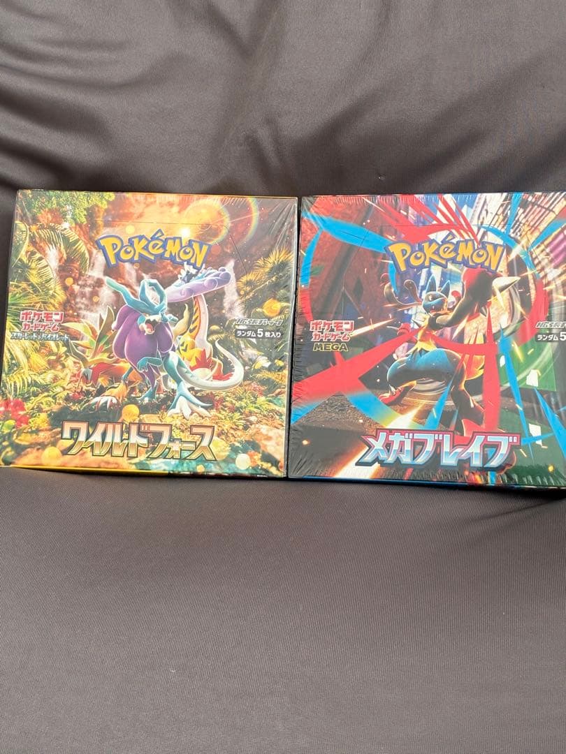 ポケモンカードゲーム ワイルドフォース & メガブレイズ セット
