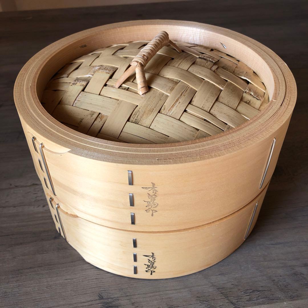 山一 中華せいろ 21cmひのき 身蓋セット 国産 蒸籠 日本製