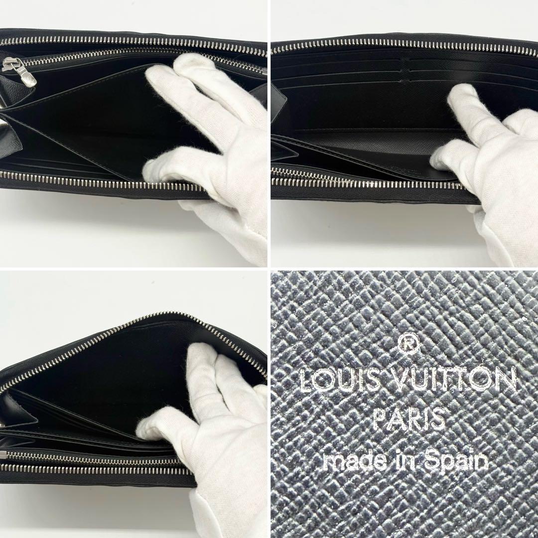 美品 ルイヴィトン エピ 新型 現行型 ジッピーウォレット 長財布 ノワール 黒