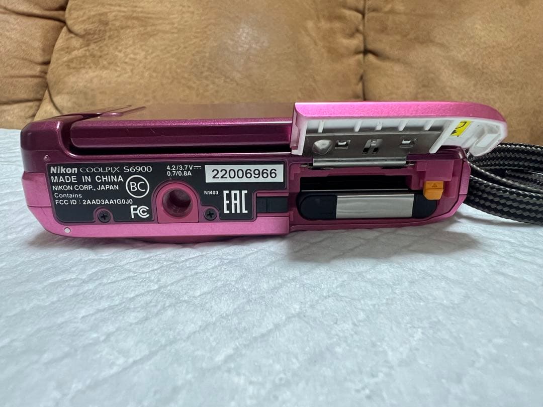 Nikon COOLPIX ピンク 12メガピクセル コンパクトデジタルカメラ