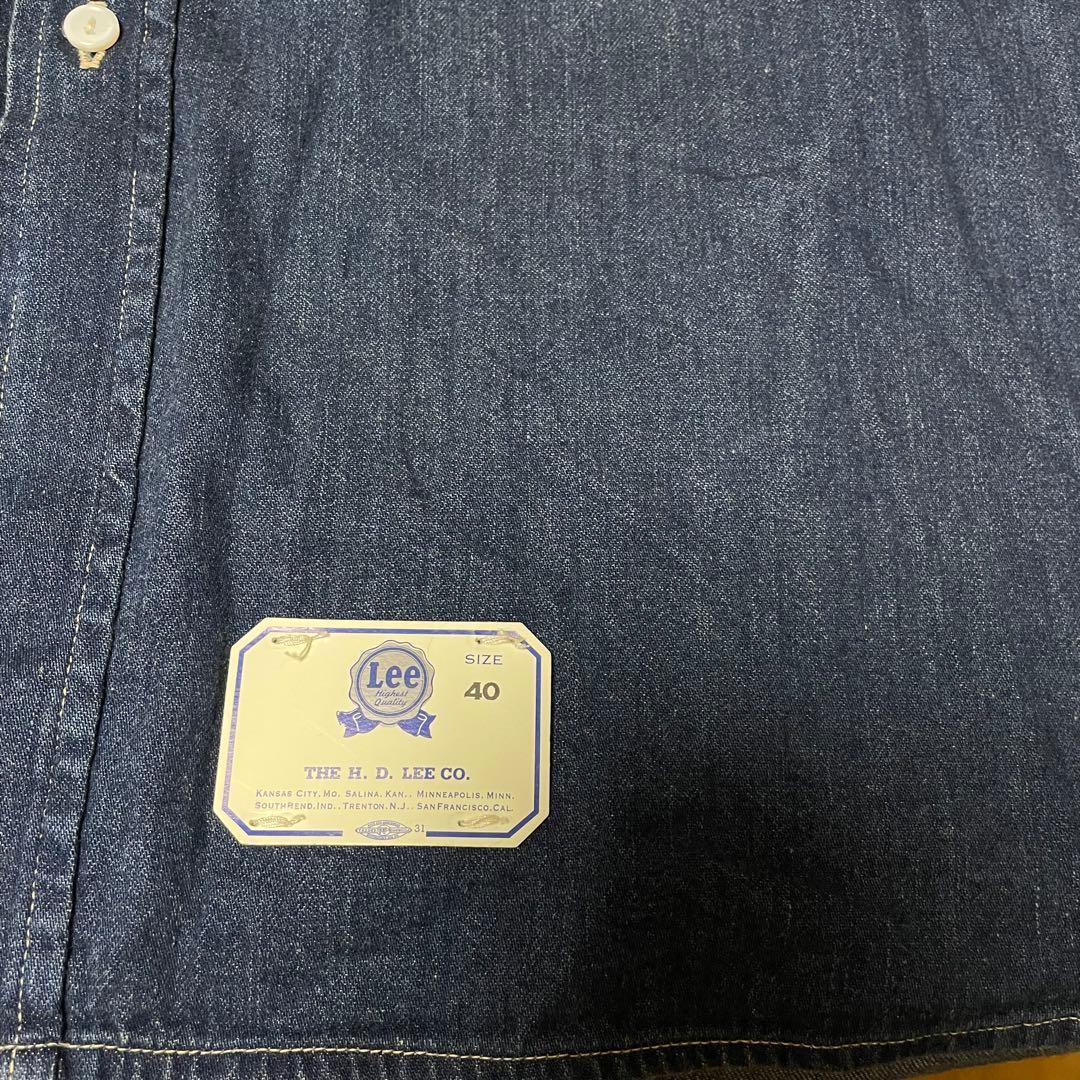 Lee x Scye for UNITED ARROWS ワークシャツ 40