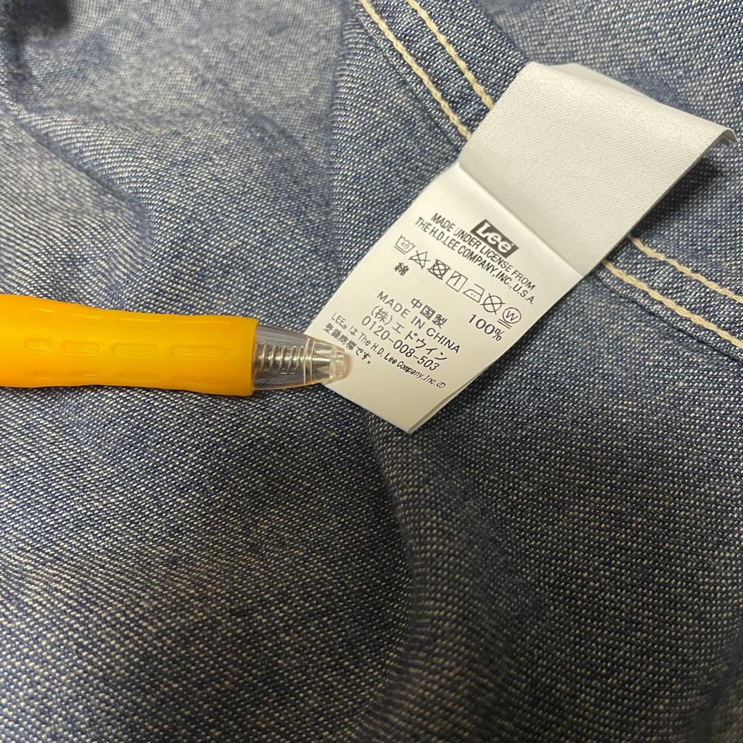 Lee x Scye for UNITED ARROWS ワークシャツ 40