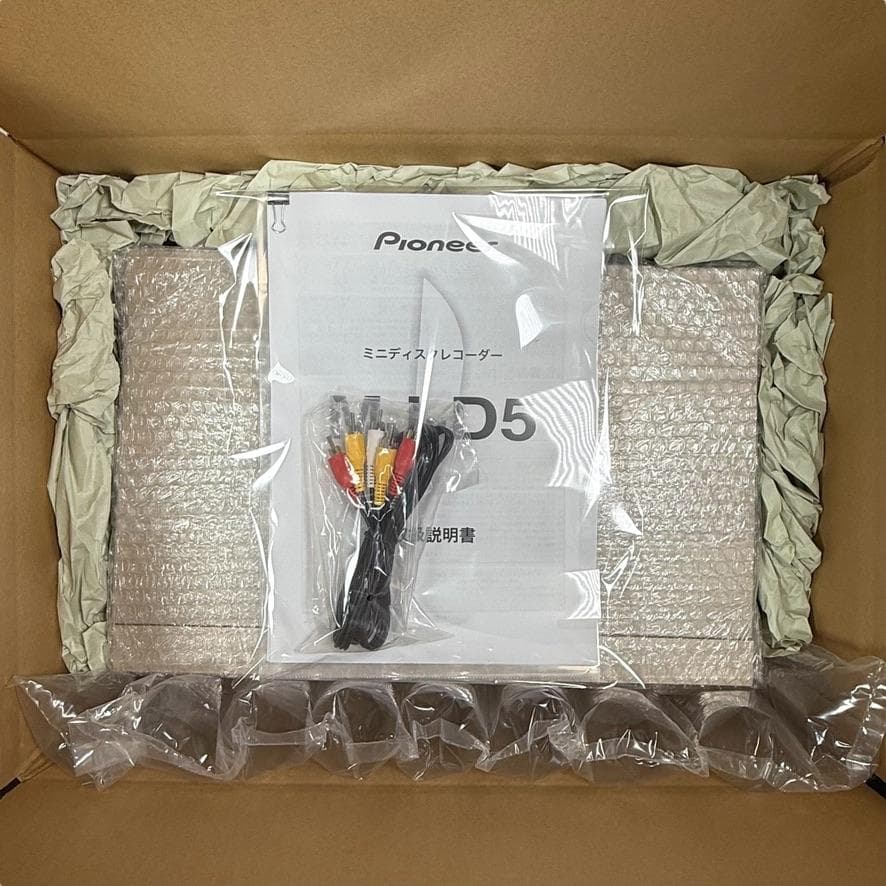 優良美品・録音動作確認済 Pioneer パイオニア MJ-D5 MDレコーダー