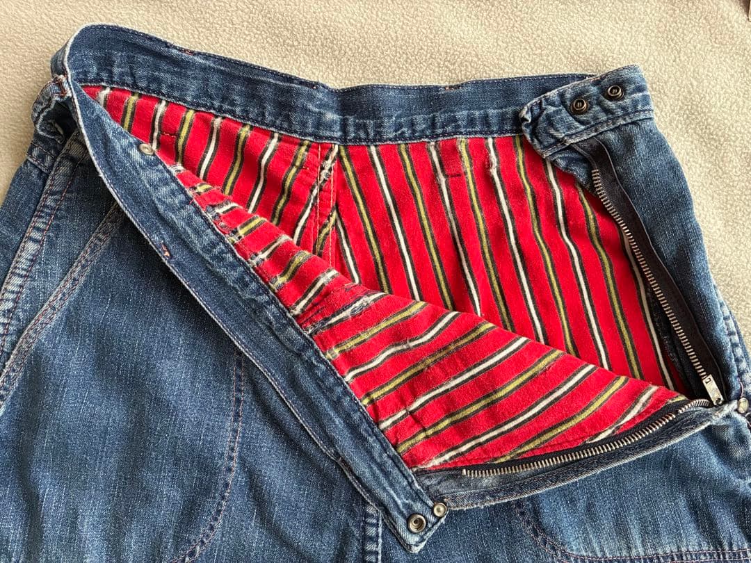 Jeanies BY BLUE BELL ランチパンツ ジーンズ (裏地付き)