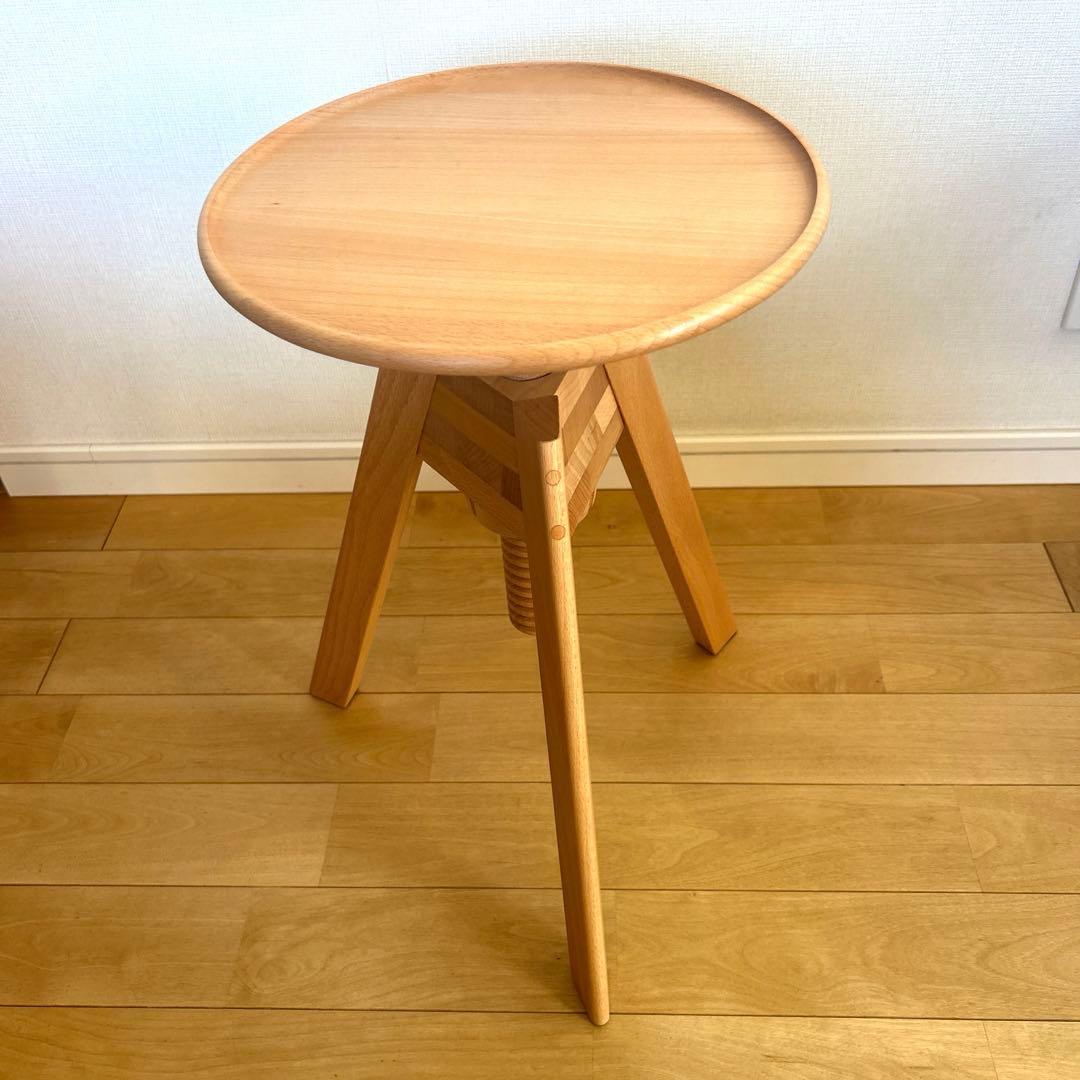 広松木工　LUME ルメスツール　ビーチ材 新品未使用品