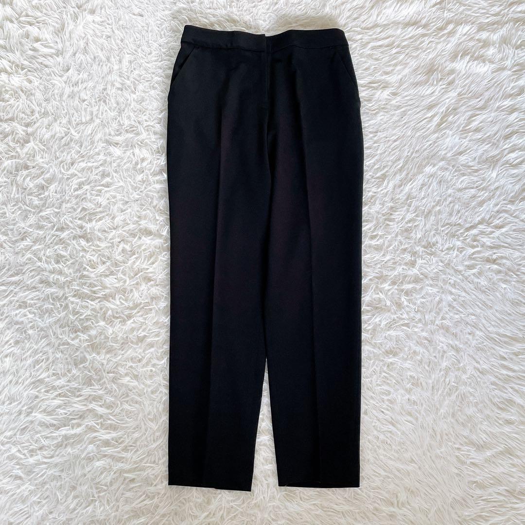 極美品✨【ナチュラルビューティーベーシック】ノーカラージャケット パンツ セット