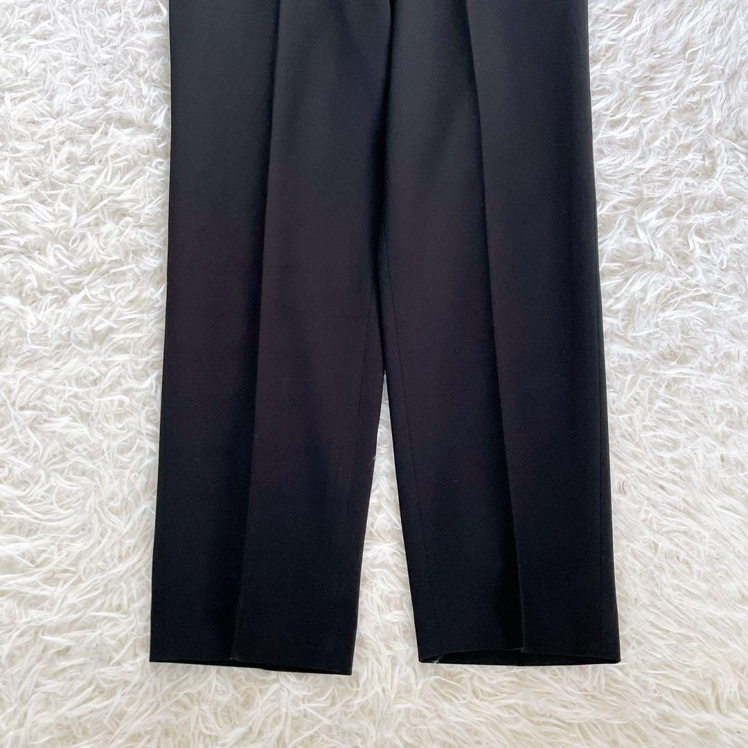 極美品✨【ナチュラルビューティーベーシック】ノーカラージャケット パンツ セット