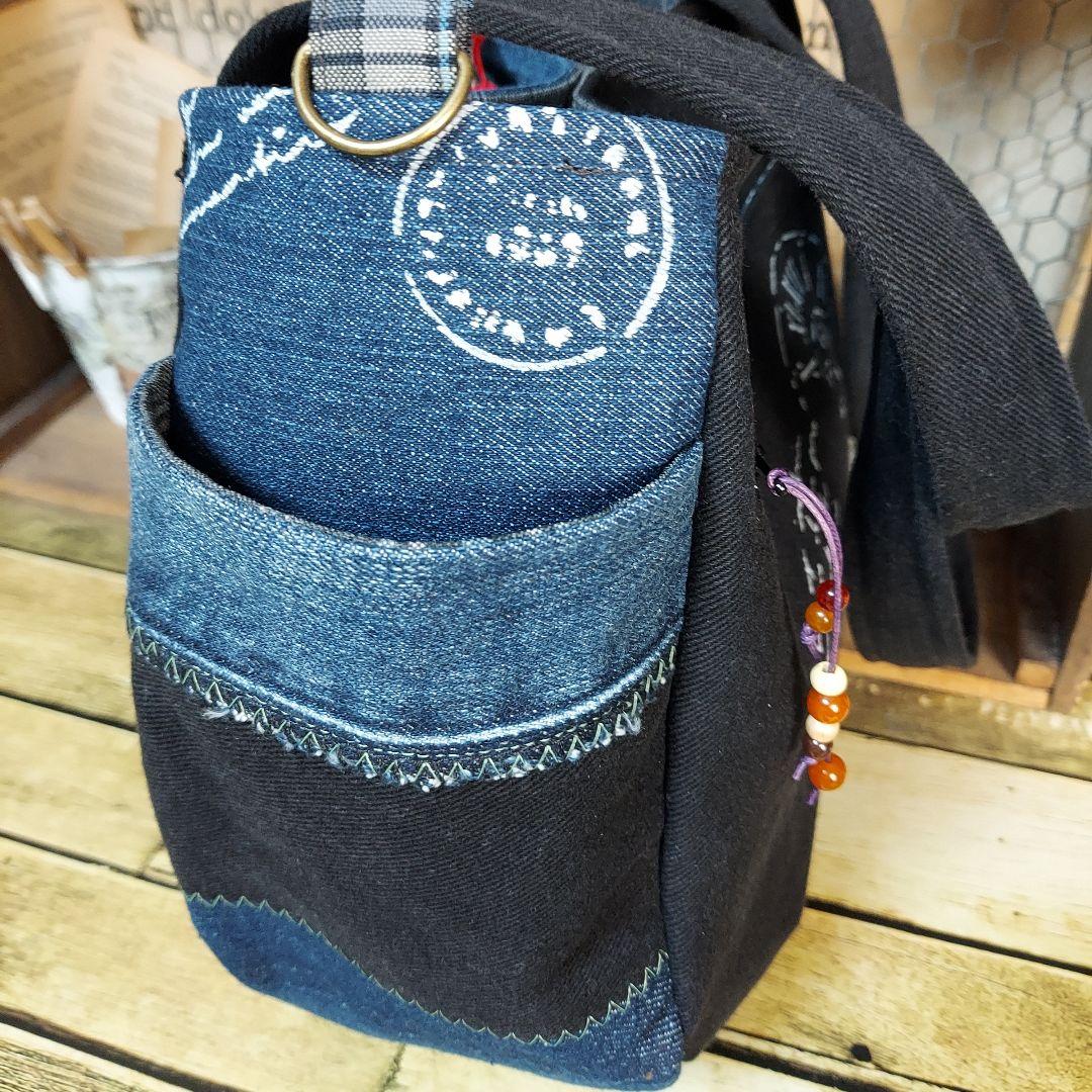 【MINMI】刺繍デニムバック　No.656