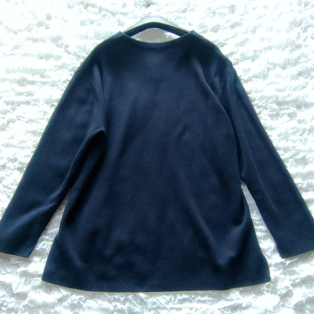 美品　23区　44　ウールブレンド ラインパール プルオーバー　2022年